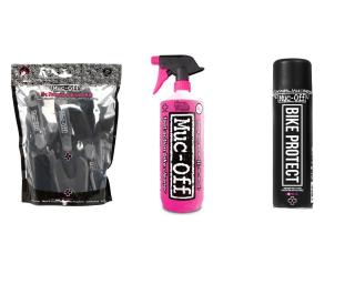 Muc-Off Bike Cleaner 1 litre / Yes, I also want to order a Muc-Off brush set / Yes, I also want to order Muc-Off Bike Protect