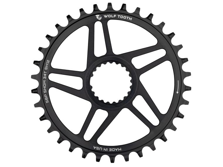 Wolf Tooth Shimano Direct Mount Chainring Kettingblad 12-speed
