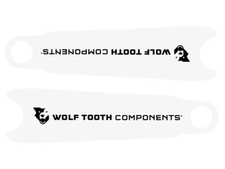 Wolf Tooth Crankarm Protectors Blanco