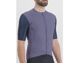 Sportful Checkmate Cycling Jersey Blue