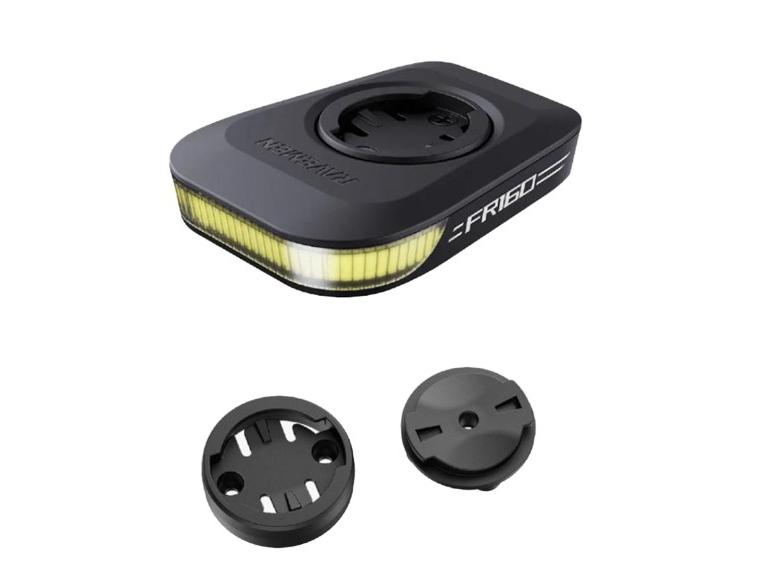 Ravemen FR160 Fietslamp Garmin + adapter voor Wahoo
