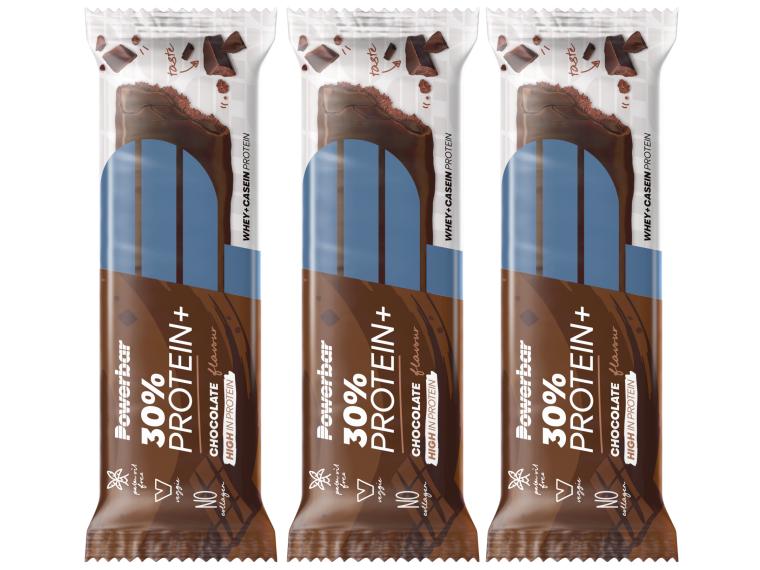 PowerBar 30% Protein Plus Energibar Chocolate