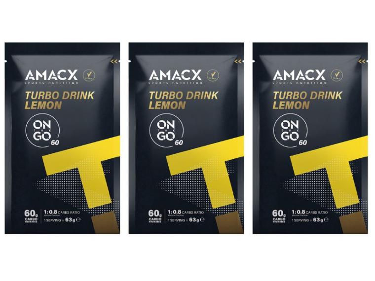 Refrescante Amacx Turbo Drink On The Go 63 gramos