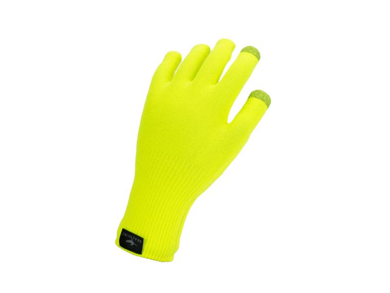 Sealskinz Anmer Cycling Gloves Yellow