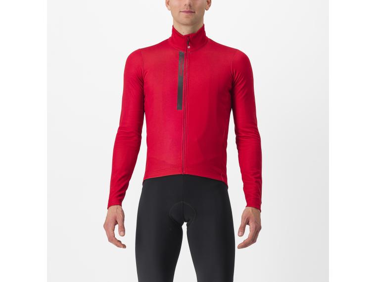 Castelli Entrata Thermal Jersey Red