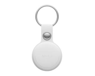 MiLi MiTag & Leather Case Apple FindMy Tracker 1 piece / White