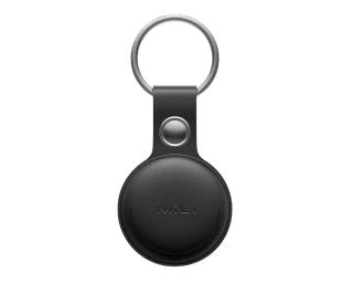 Tracker MiLi MiTag & Leather Case Apple FindMy 1 pièce / Noir