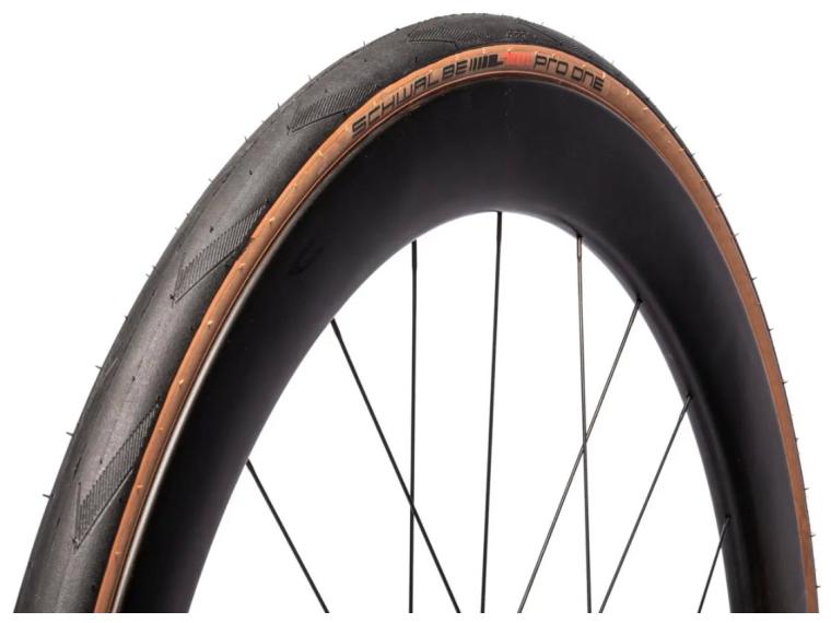 Schwalbe Pro One TLE Road Bike Tyre 1 piece / Brown