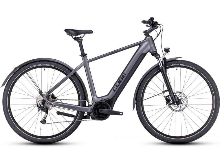 Cube Nuride Hybrid Performance 625 Allroad Electric Hybrid Bike Graphite / Black