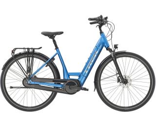 Trek District+ 6 City E-Bike Blau