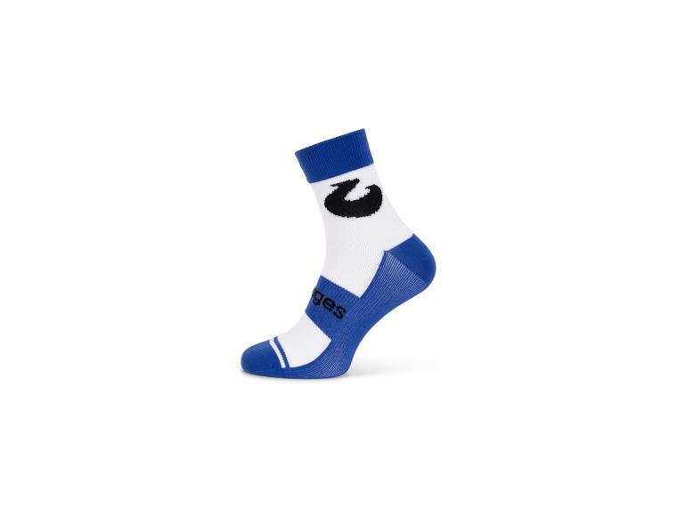 21 Virages Logo Socken Blau