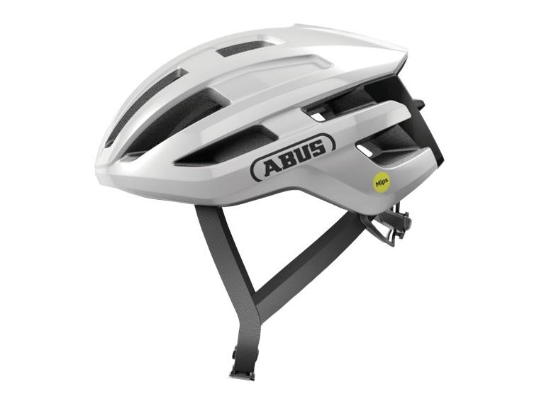 Abus PowerDome MIPS Racefiets Helm Wit