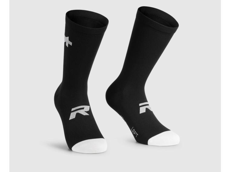 Assos R S9 Twin Pack Socken Black Series