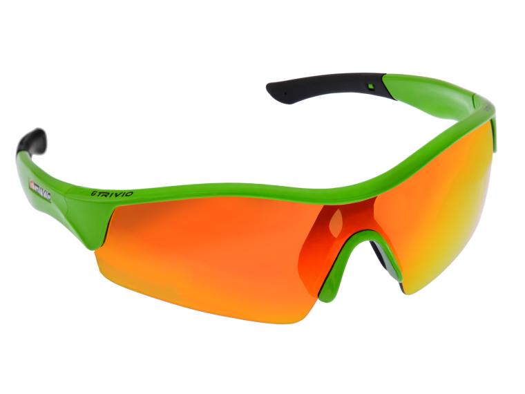 Trivio Vento Fietsbril Oranje / Groen