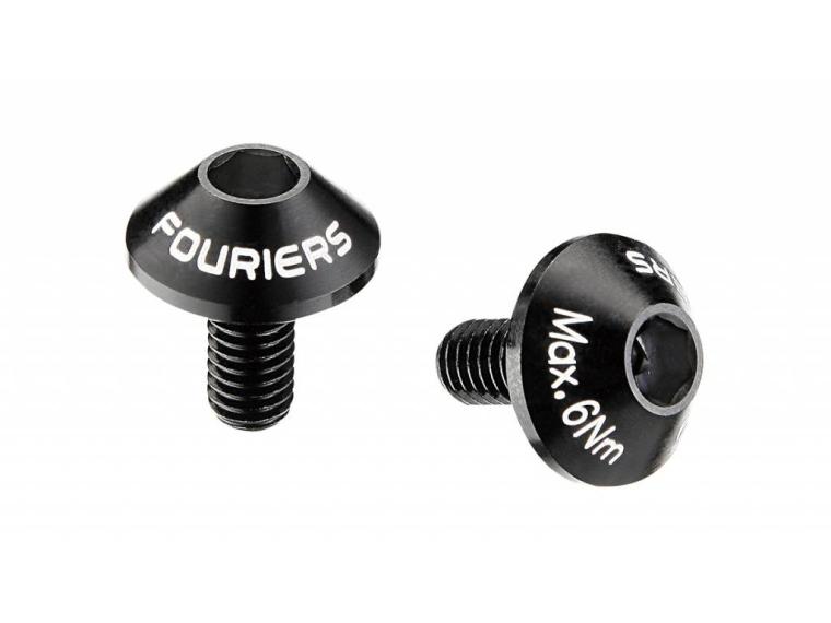 Fouriers Bottle Cage Bolts Cover Black