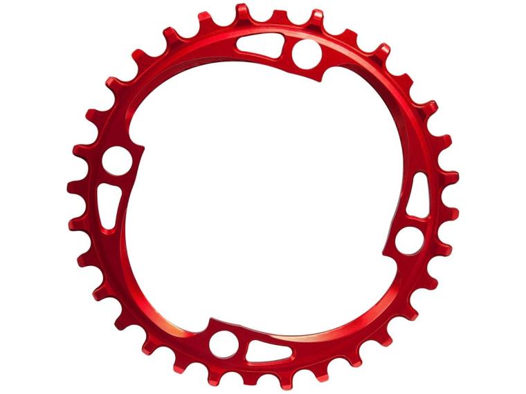AbsoluteBLACK Narrow Wide Chainring Red
