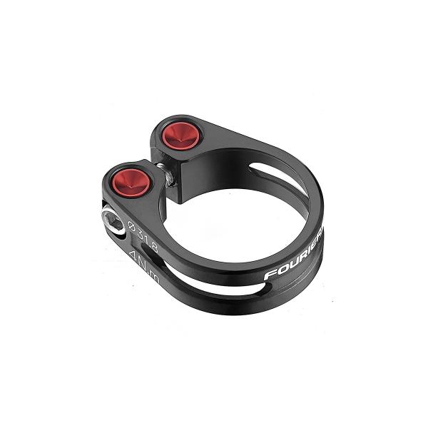 Bague De Serrage Pour Tige De Selle Vélo – Diamètre Intérieur 34,9 Mm – En Alliage D'aluminium, Couleur Bleue – Pour VTT, Vélo De Route – Réglage Rapide Et Ferme