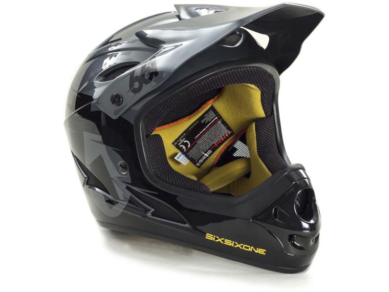 Sixsixone Comp Fullface MTB Helmet Black