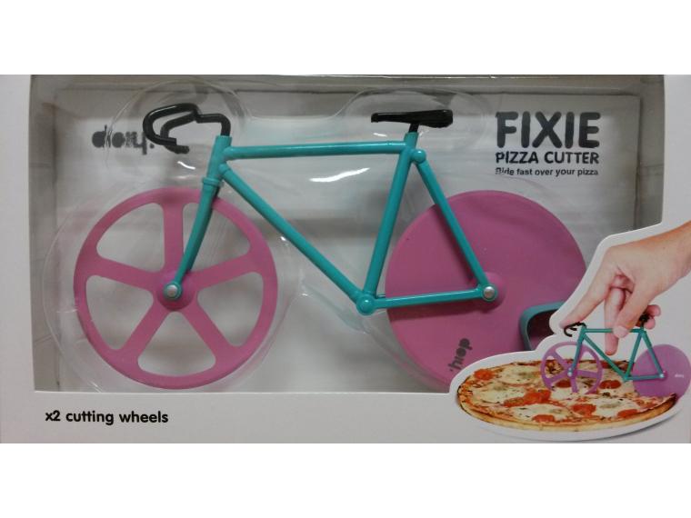 Cyclo Cadeau Pizza Cutter Fixie Vert