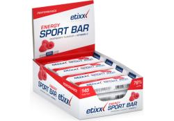 Etixx Energy Sport Bar Raspberry Box