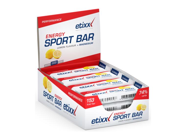 Etixx Energy Sport Bar Orange Box