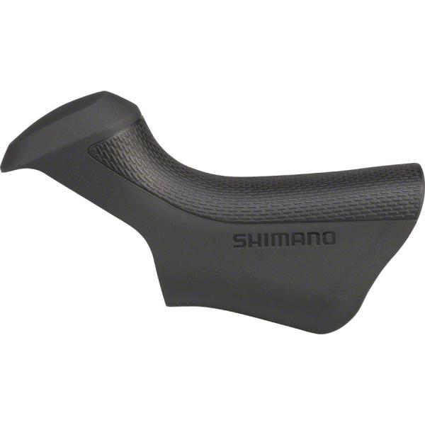 Caches En Caoutchouc Pour Leviers Shimano Ultegra ST-6870 – Noir, Compatibles Vélo Route, Pièces Détachées D’origine