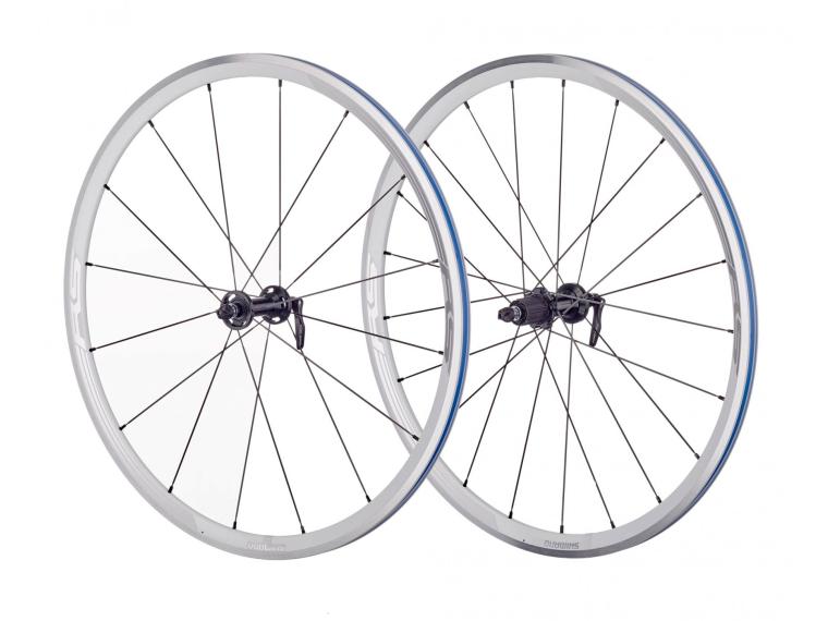 Roues Vélo Route Shimano WH-RS330 Blanc
