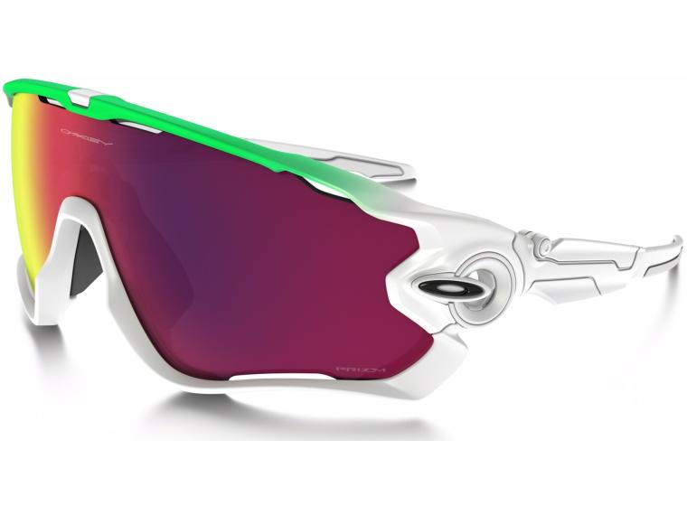 Oakley Jawbreaker Green Fade Prizm Cycling Glasses