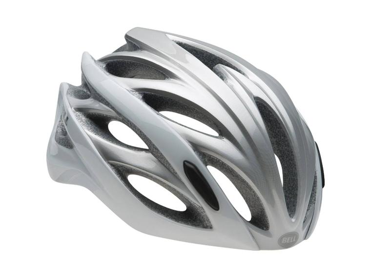 Bell Overdrive Racefiets Helm Wit