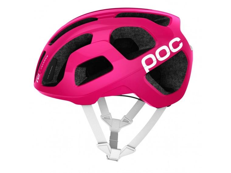 POC Octal Rennrad Helm Fluorescent Pink