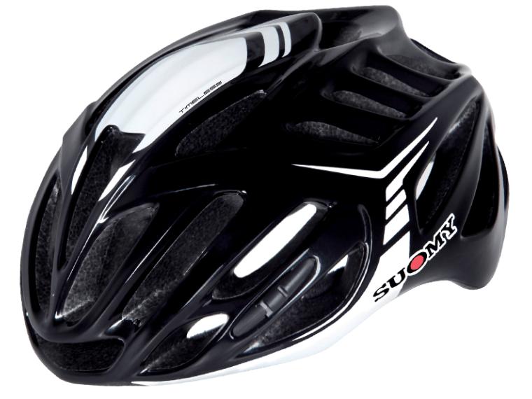 Suomy Timeless Racefiets Helm Mat wit / zilver