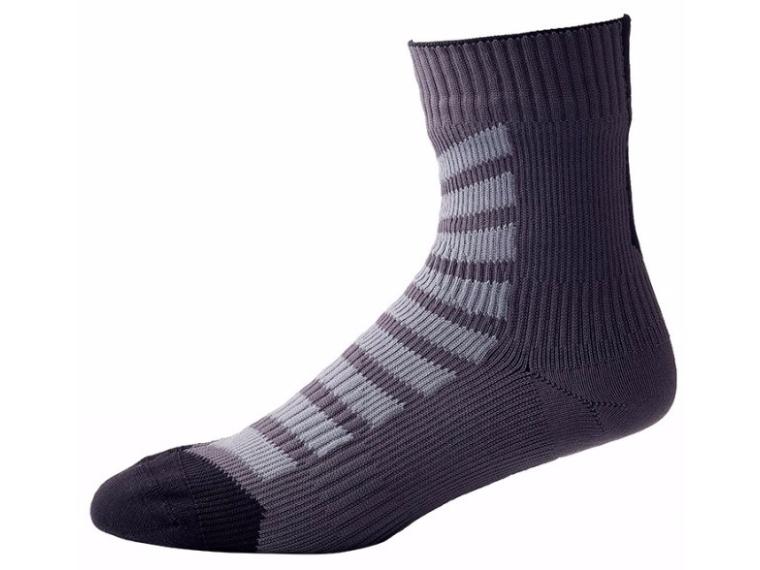 Sealskinz MTB Mid Ankle Hydrostop Cycling Socks Grey