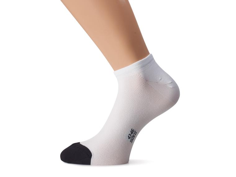 Assos Superleggera_evo8 Socken Weiß