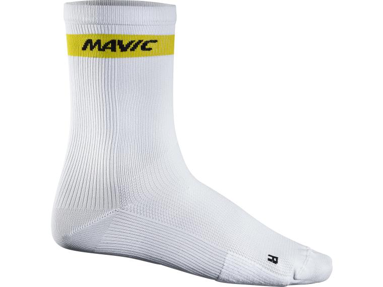 Mavic Cosmic High Cycling Socks White