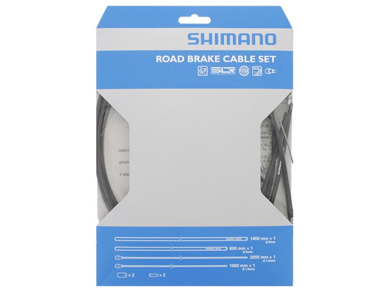 FULL ROAD BIKE BRAKE & GEAR CABLESET Shimano Compatible Teflon Inners & Outers