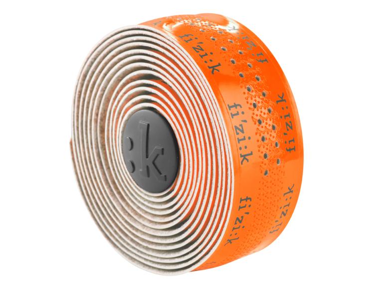 Fizik Superlight Glossy Fluor Logo Handlebar Tape Orange