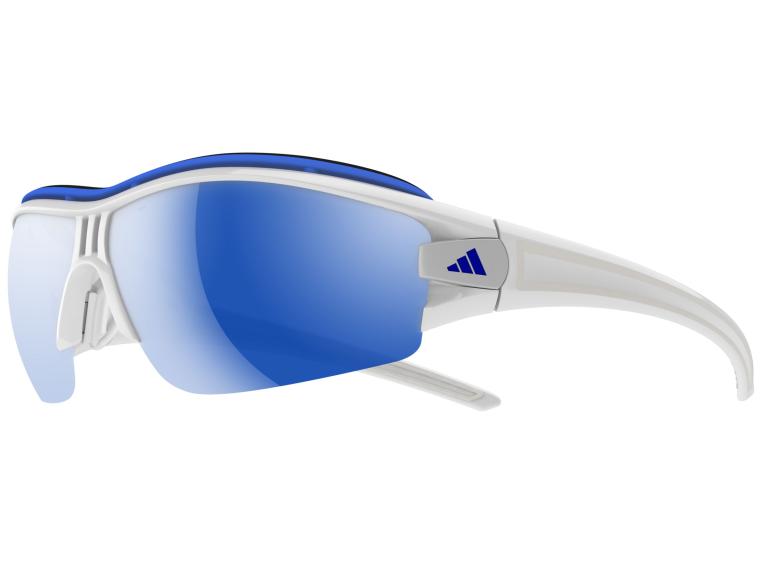 Adidas Evil Eye Halfrim Pro Cycling Glasses Shiny White
