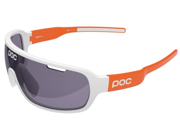 POC DO Blade Cycling Glasses Hydrogen White / Zink Orange