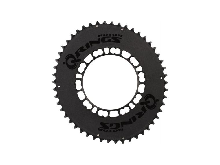 Rotor Q-Ring Limited Black 11 Speed Oval Chainring Outer Ring