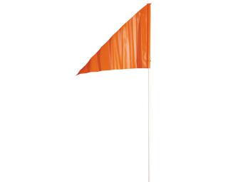 Import Flagge teilbar orange