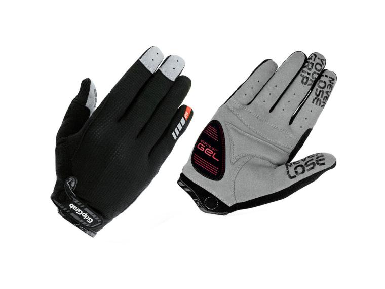 GripGrab Shark Cycling Gloves Black