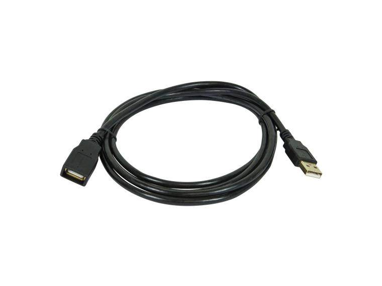 Mantel USB 2.0 kabelverlenger 2m
