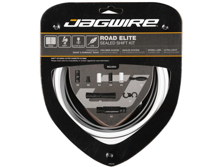 Jagwire Road Elite Sealed Shift Bianco