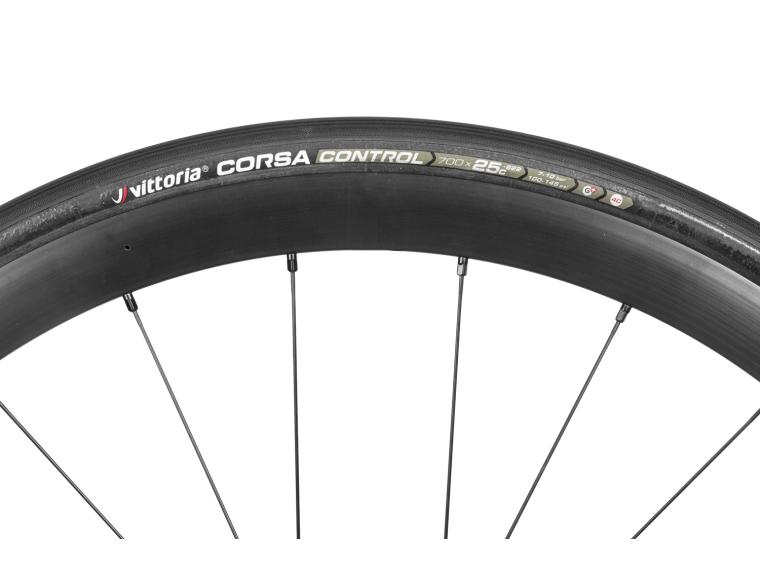 Vittoria Corsa Control G+ Road Bike Tyre Black
