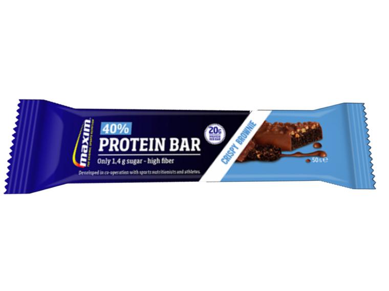 Barrita Maxim 40% Protein Bar Crispy Brownie