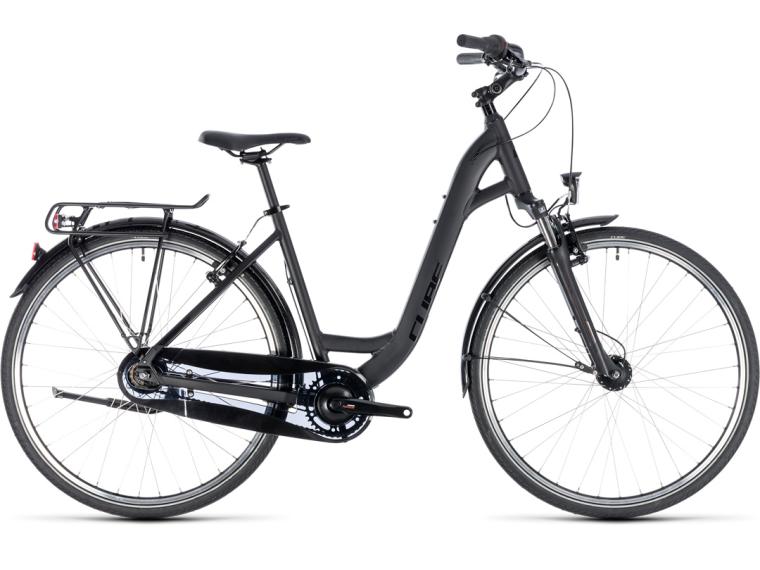 Cube Town Pro Comfort Hybride fiets Lage instap