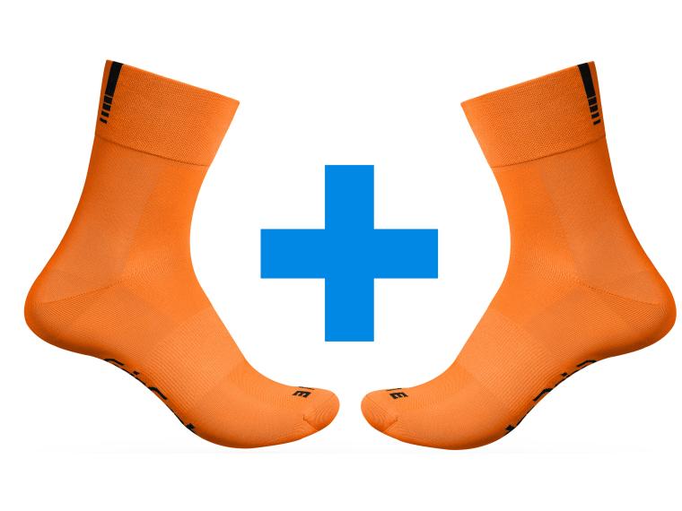 Chaussettes Vélo GripGrab Lightweight SL 2 paires / Orange
