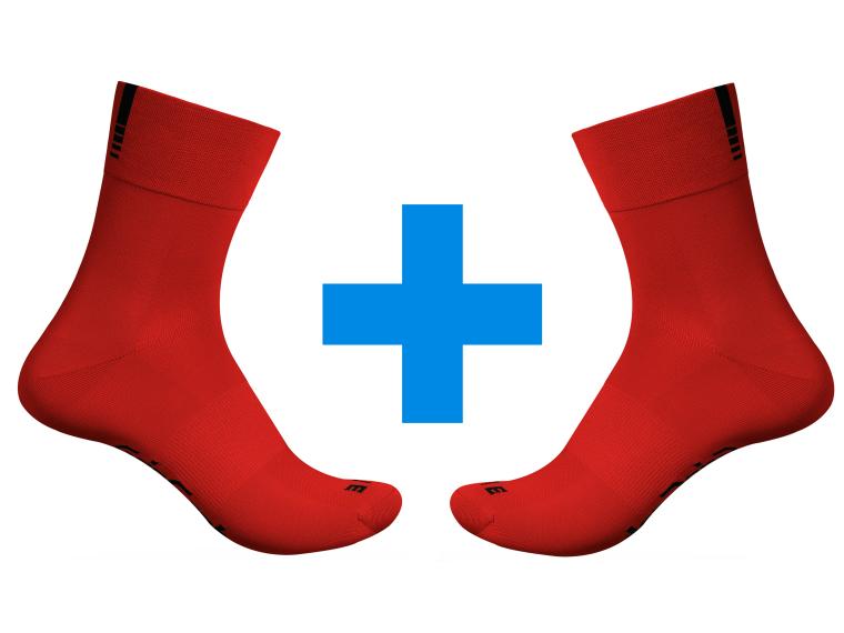 Calcetines GripGrab Lightweight SL 2 pares / Rojo