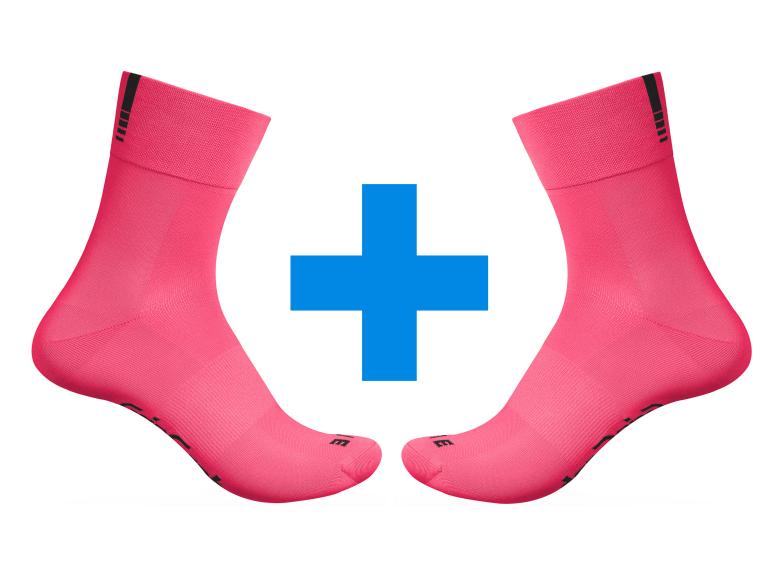 Chaussettes Vélo GripGrab Lightweight SL 2 paires / Rose