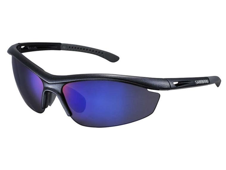 Shimano S20R Fietsbril Zwart / Blauw